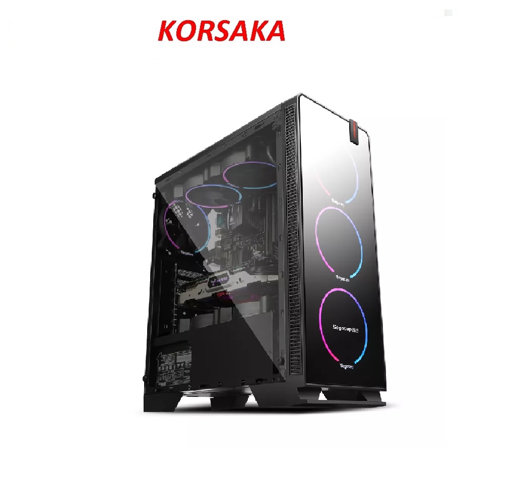 Case Gamer 48x Negro, COOLMAI ATX - Imagen 2
