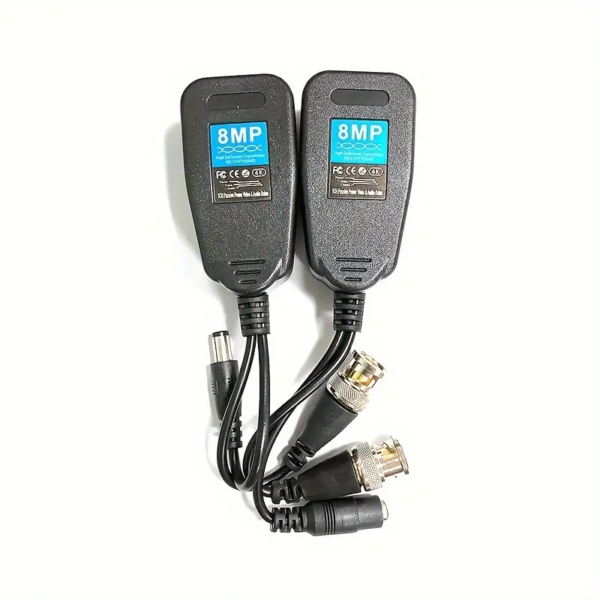 Balun de Video 8 MP RJ45