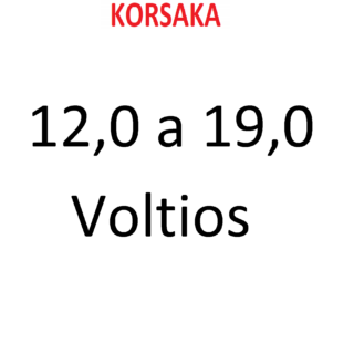 12.9 a 19 Voltios Regulables