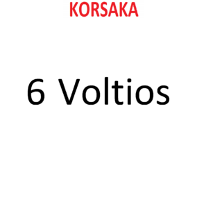 Cargadores de 6.0 Voltios
