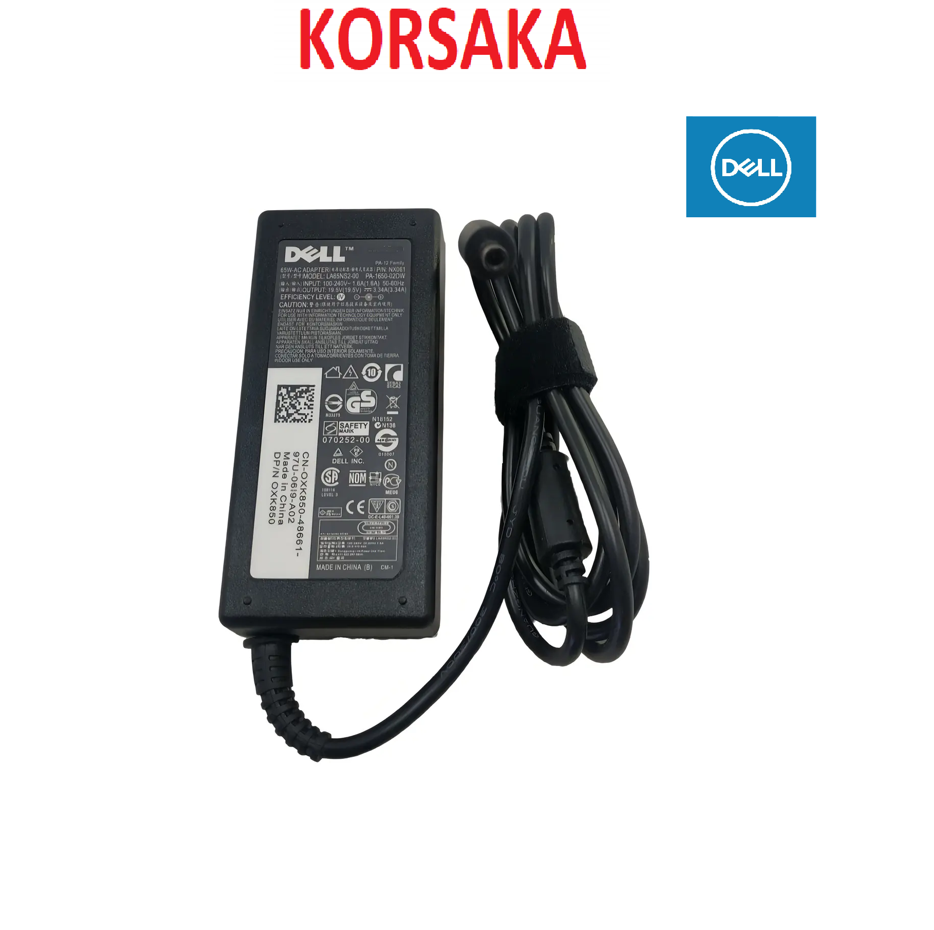 19.5V 3.34A 65W 4530 (36) Cargador