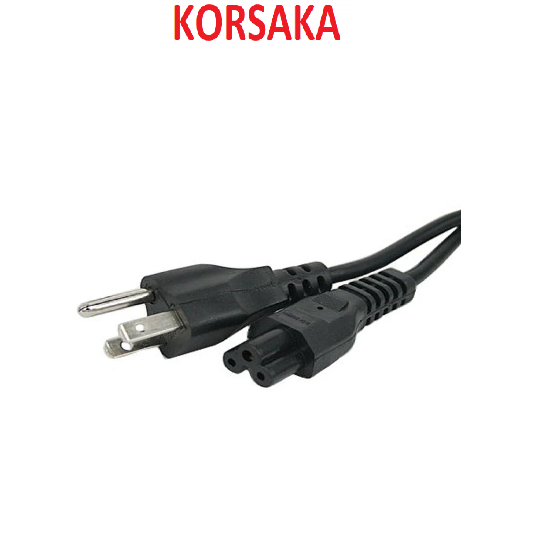 Cable Poder Laptop 3 Pines IEC C5 - Imagen 3