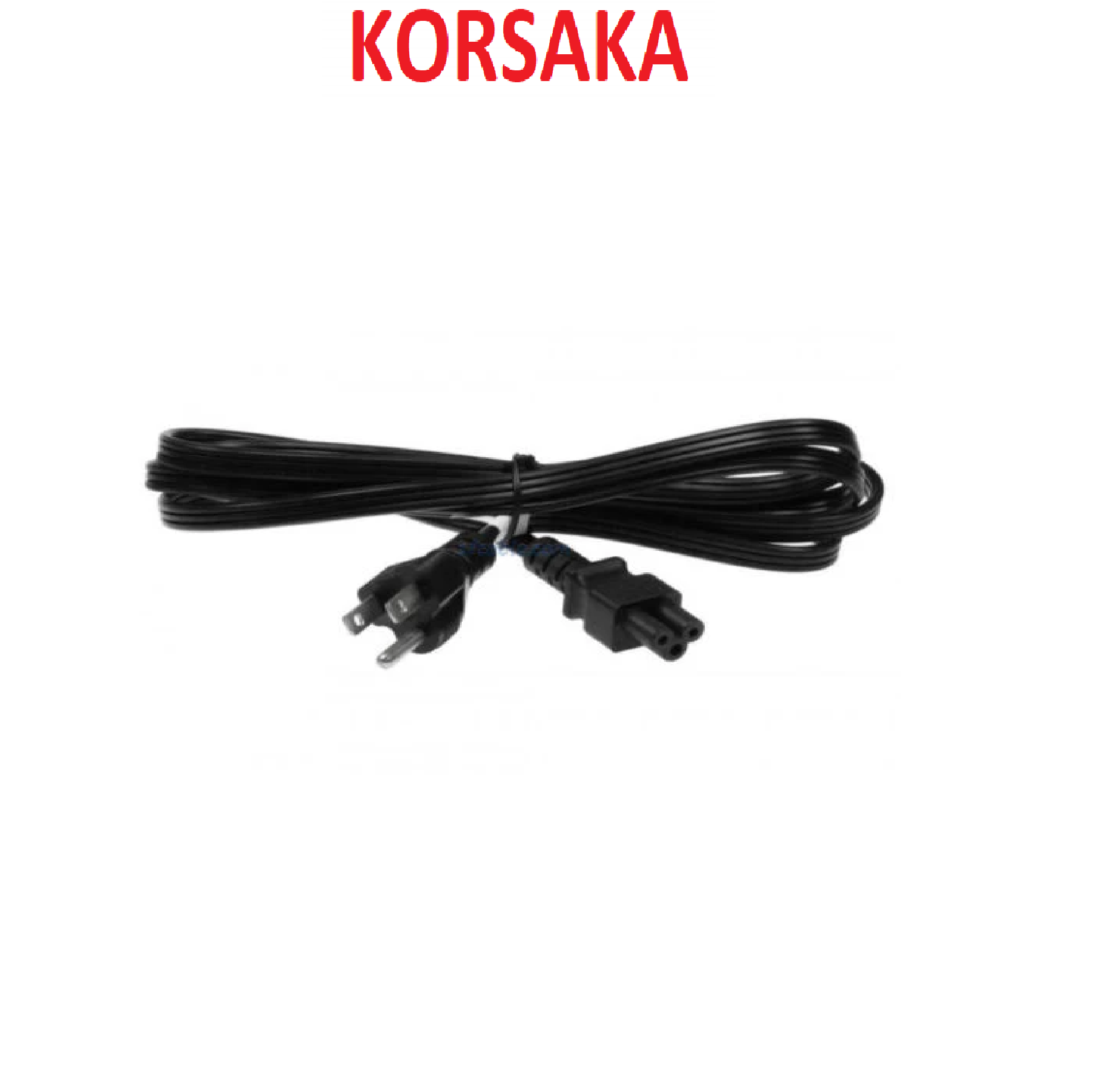 Cable Poder Laptop 3 Pines IEC C5 - Imagen 2