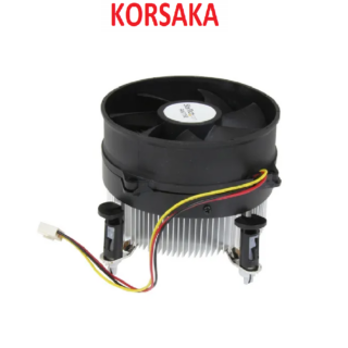 Fan Cooler CPU LGA- 775 -1155 - 1156 - 1200 clip plastico