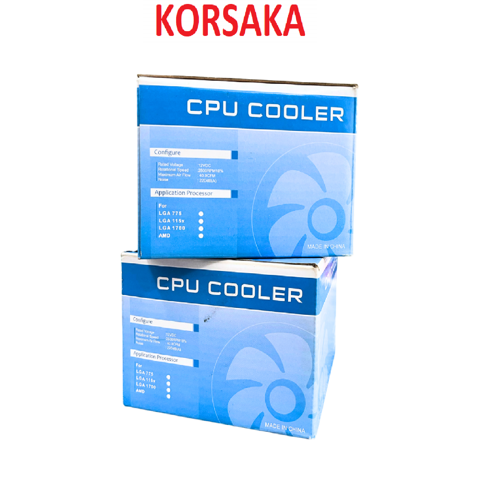 Fan Cooler CPU LGA- 775 -1155 - 1156 - 1200 tornillo - Imagen 2