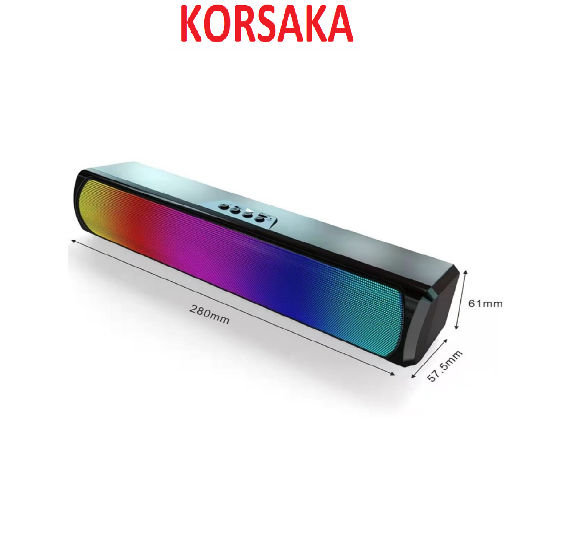Bocina barra de sonido portátil inalámbrica Q4 Audio - Imagen 2