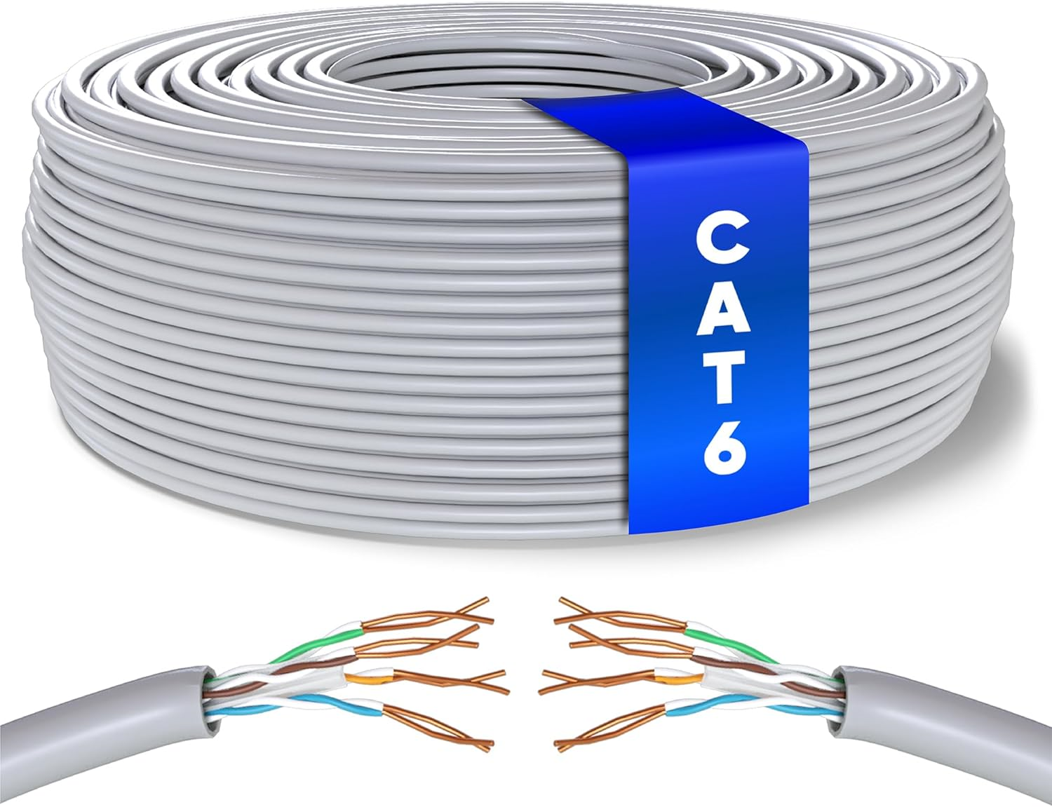 Cable RJ45, 305 Mts, Cat 6 FTP, BOX